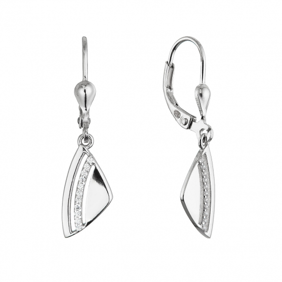 Obrázok pre Strieborné visiace náušnice 11610.1