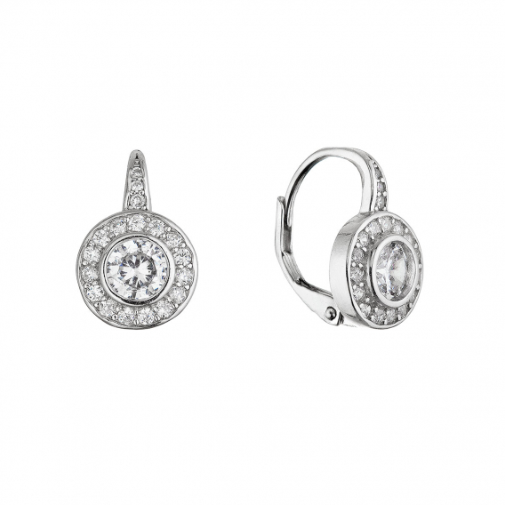 Obrázok pre Strieborné visiace náušnice 11620.1