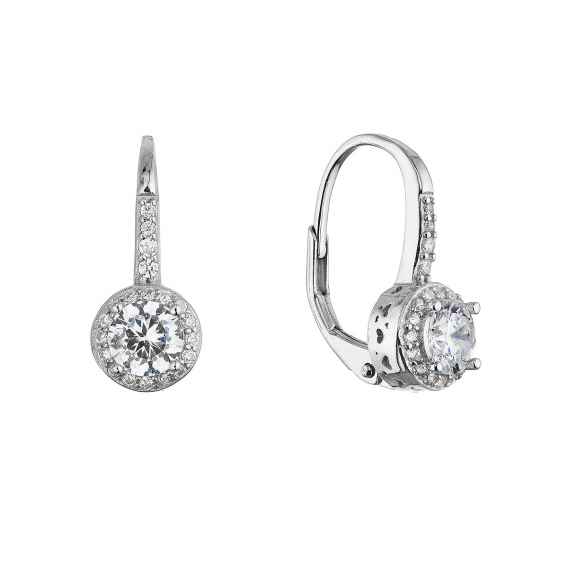 Obrázok pre Strieborné visiace náušnice 11621.1