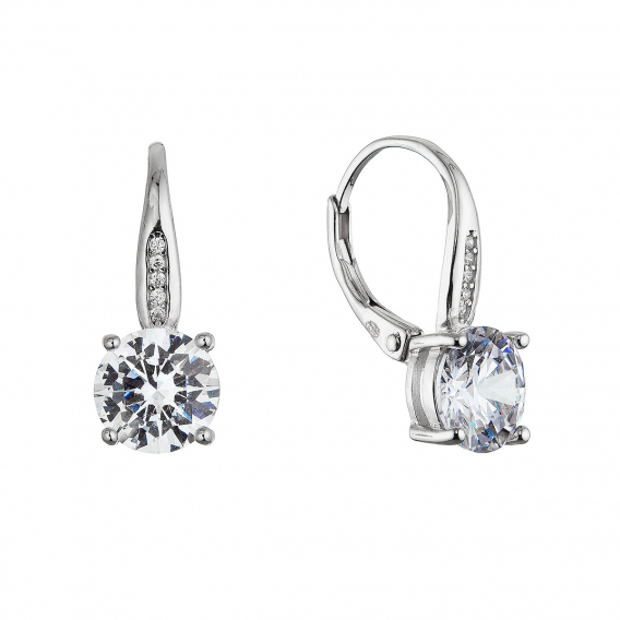 Obrázok pre Strieborné visiace náušnice 11630.1