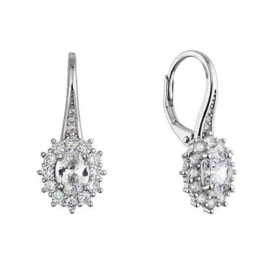 Obrázok pre Strieborné visiace náušnice 11684.1