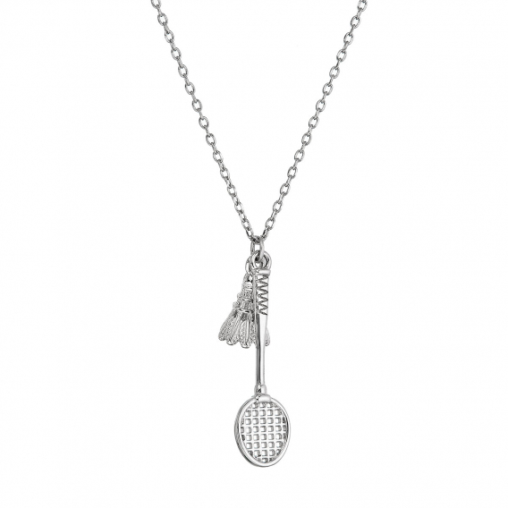 Obrázok pre Strieborný náhrdelník bedminton 62037