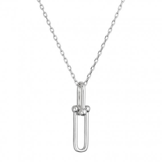 Obrázok pre Strieborný náhrdelník s elegantným uzlom 12140.1