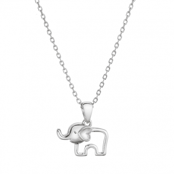 Obrázok pre Strieborný náhrdelník slon 62012