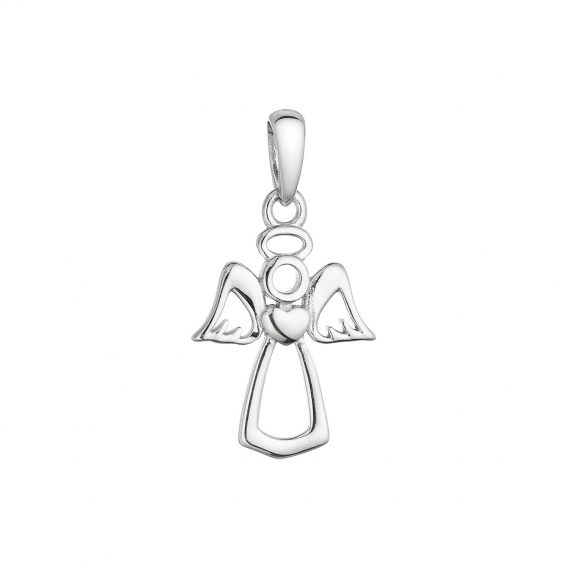 Obrázok pre Strieborný prívesok anjel 64006