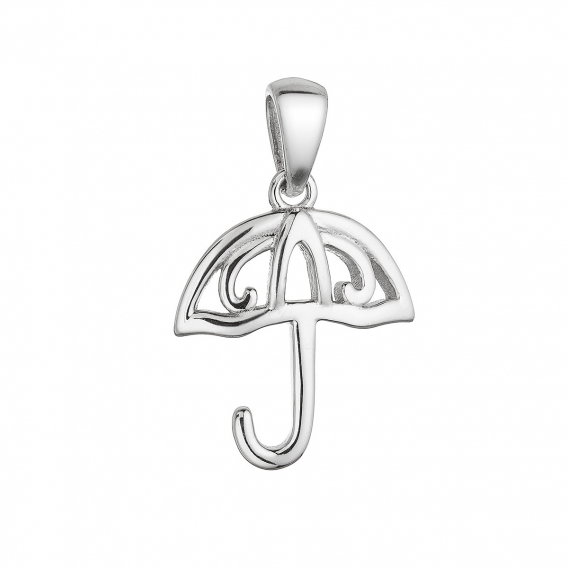 Obrázok pre Strieborný prívesok dáždnik 64080