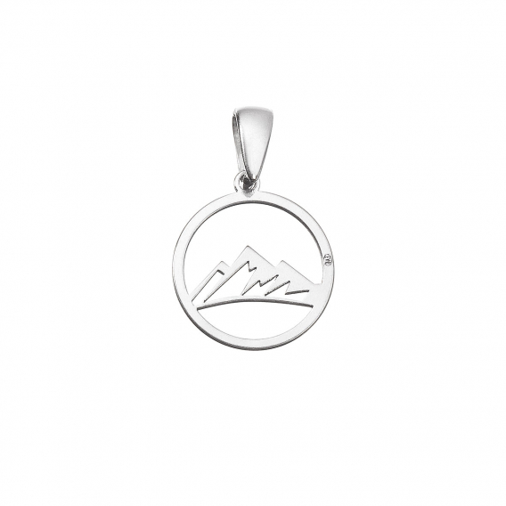 Obrázok pre Strieborný prívesok hory 64026