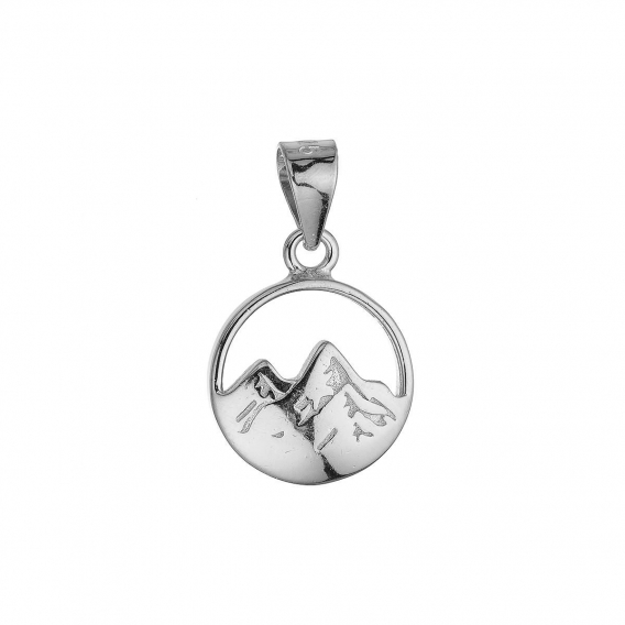 Obrázok pre Strieborný prívesok hory 64086