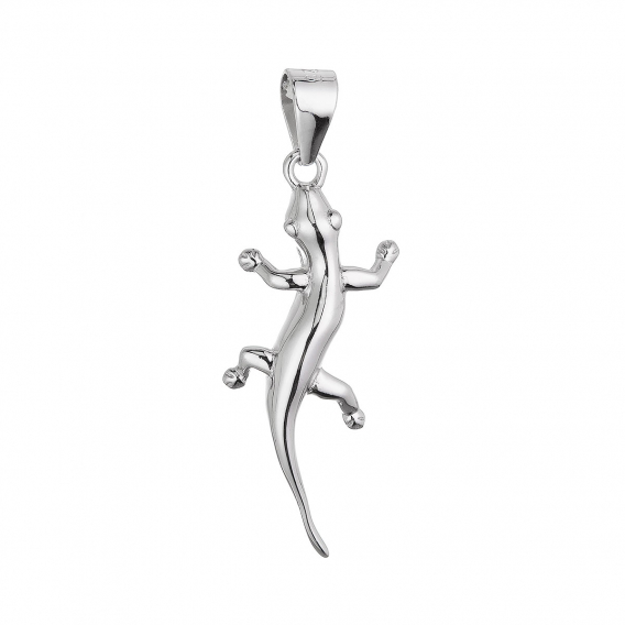 Obrázok pre Strieborný prívesok jašterica 64037