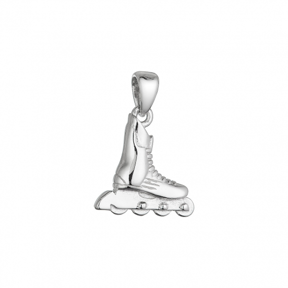 Obrázok pre Strieborný prívesok kolieskové korčule 64068