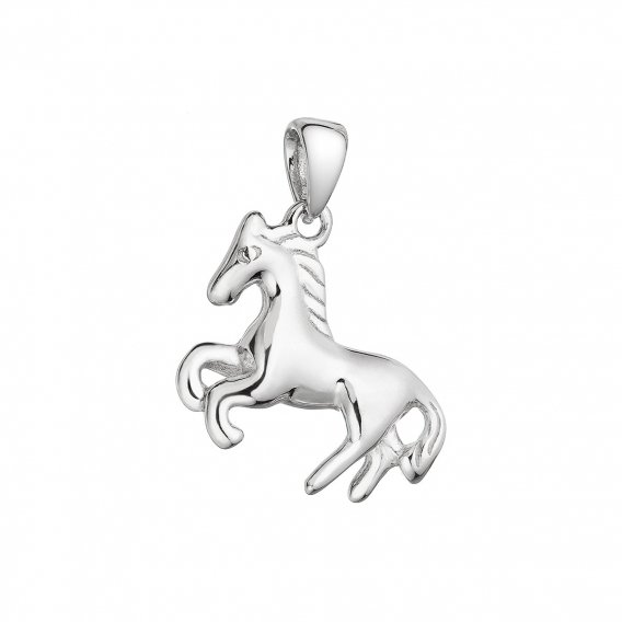 Obrázok pre Strieborný prívesok koník 64009