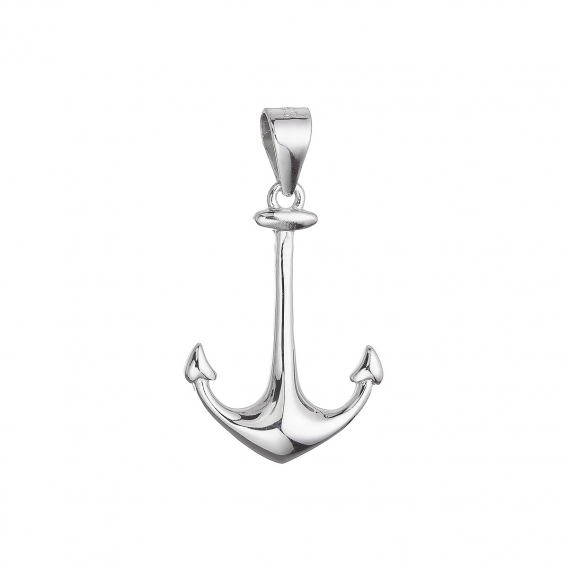 Obrázok pre Strieborný prívesok kotva 64052