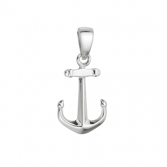 Obrázok pre Strieborný prívesok kotva 64082