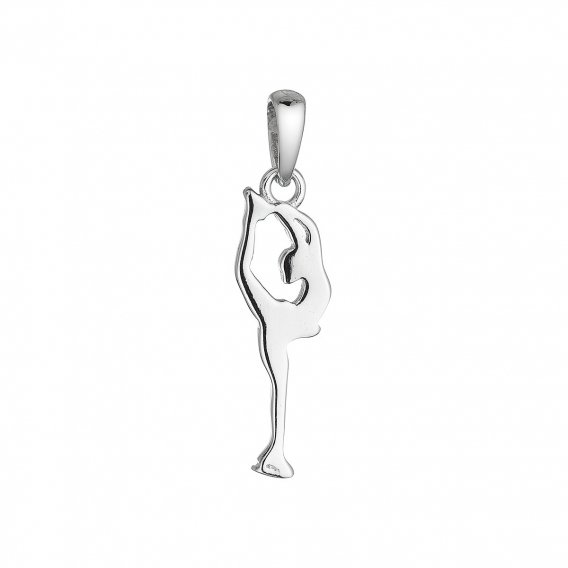 Obrázok pre Strieborný prívesok krasokorčuliarka 64076