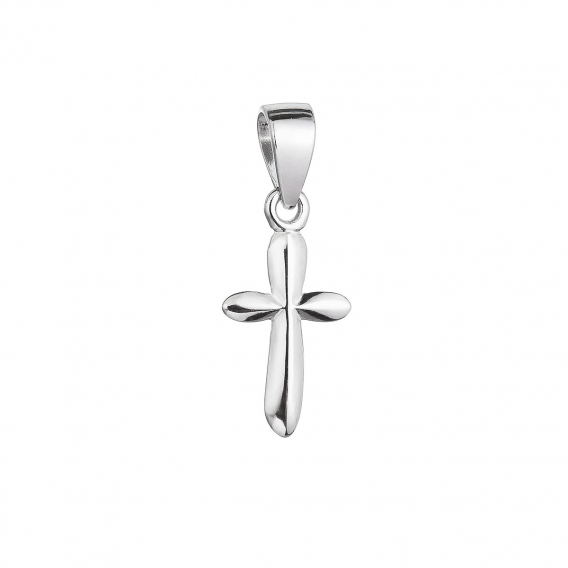 Obrázok pre Strieborný prívesok krížik 64001