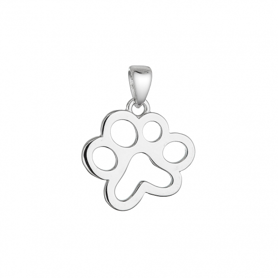 Obrázok pre Strieborný prívesok labka 64044