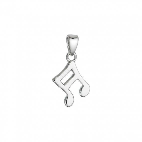 Obrázok pre Strieborný prívesok noty 64032