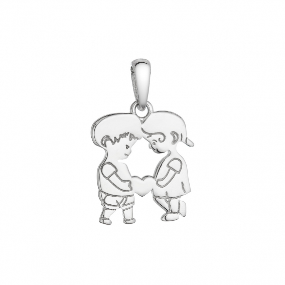 Obrázok pre Strieborný prívesok priateľstva 64004