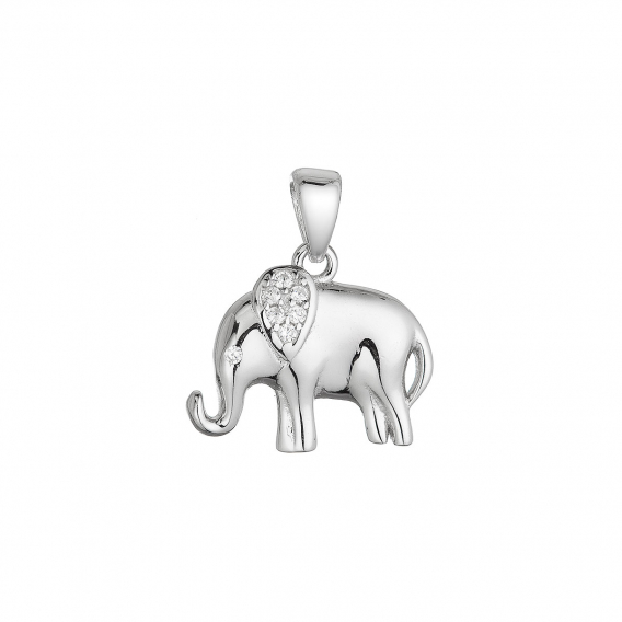 Obrázok pre Strieborný prívesok sloník 14055.1