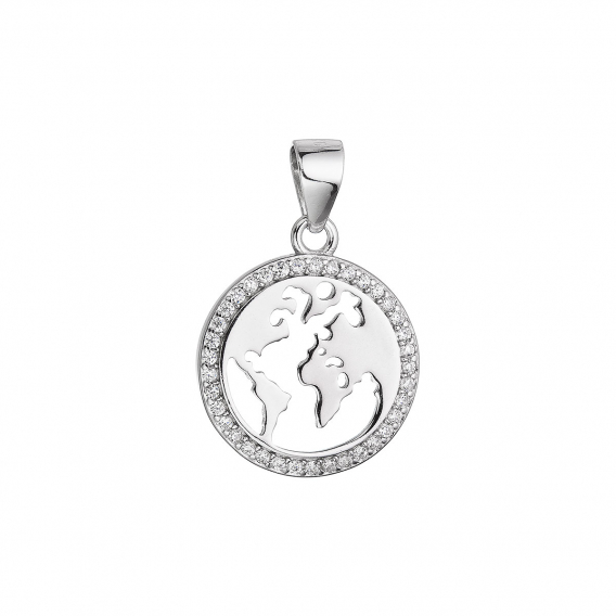 Obrázok pre Strieborný prívesok svetadiely 14062.1 crystal