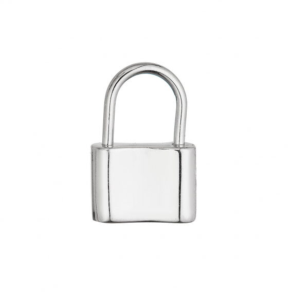 Obrázok pre Strieborný prívesok visiaci zámok 64098