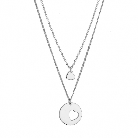 Obrázok pre Strieborný set náhrdelníkov pre mamičku a dcéru 62047