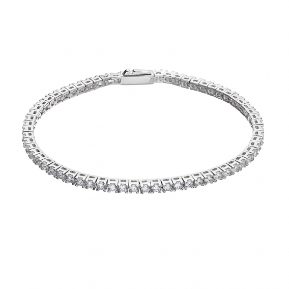 Obrázok pre Strieborný tenisový náramok Matrix 13067.1