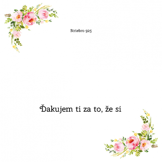 Obrázok pre Ďakujem ti za to, že si - OB17