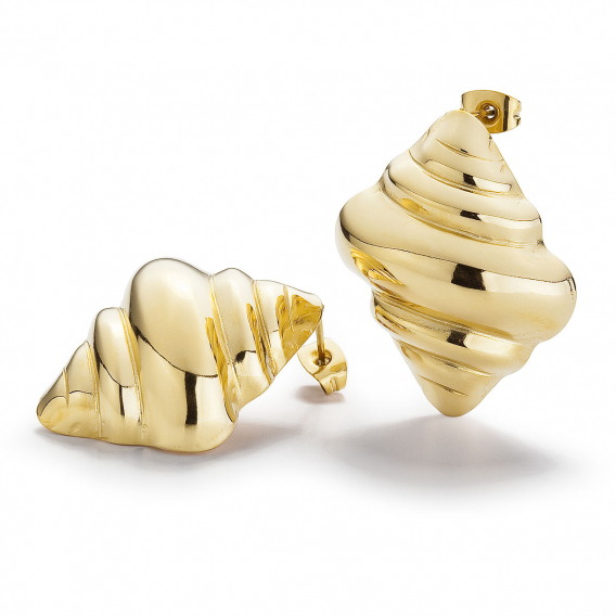 Obrázok pre Náušnice CROISSANT gold