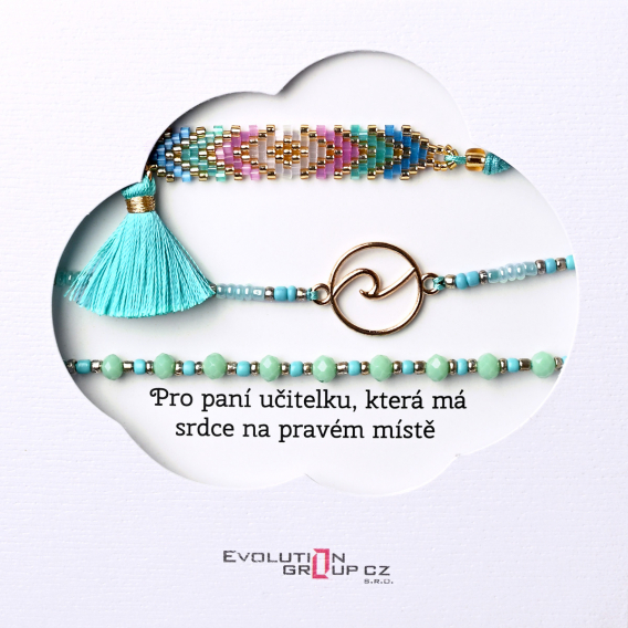 Obrázok pre Pre pani učiteľku, ktorá má srdce na pravom mieste - OB59