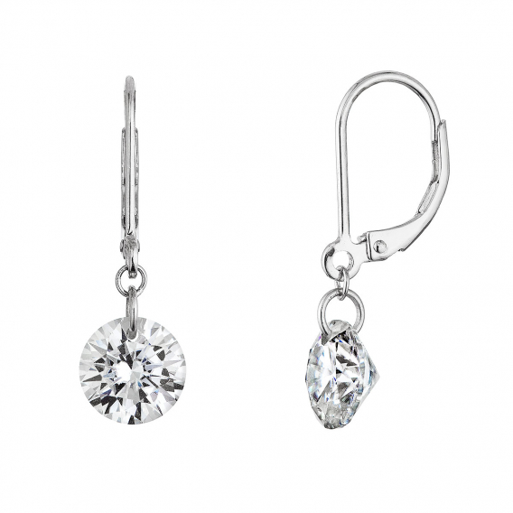 Obrázok pre Strieborné náušnice VIKA 11M00011 moissanite 4ct