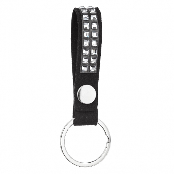 Obrázok pre Kľúčenka s krištálmi Swarovski čierna 78004.3