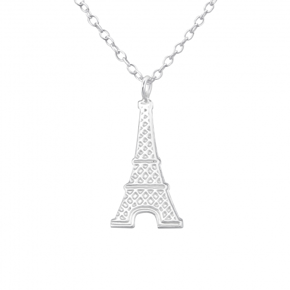 Obrázok pre Strieborný prívesok s retiazkou Eiffelova veža