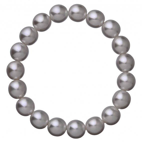 Obrázok pre Perlový náramok šedý 56010.3 grey
