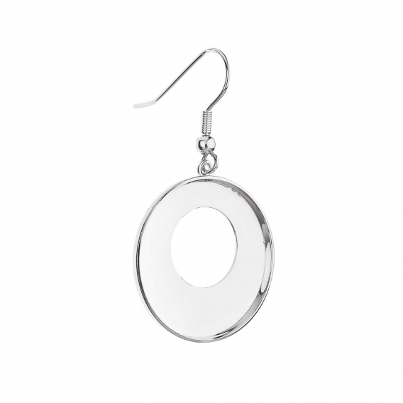 Obrázok pre Bižutérny komponent náušnice kruhh B10560 1ks