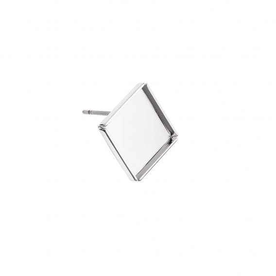 Obrázok pre Bižutérny komponent náušnice štvorček B8548 1ks