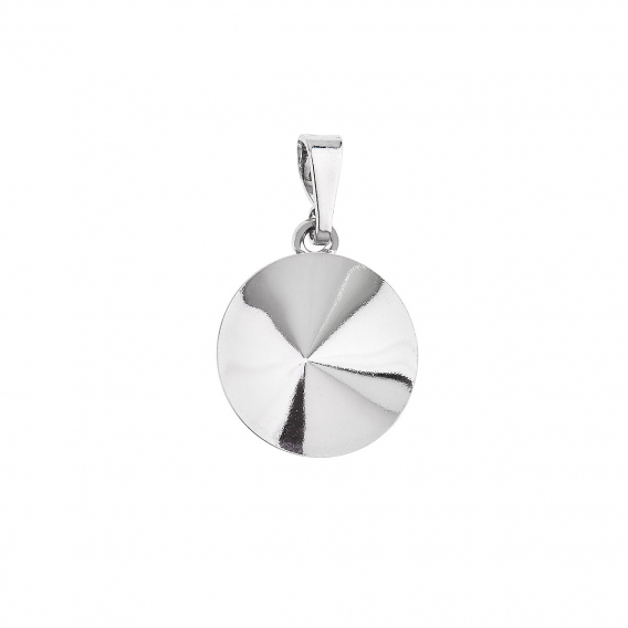 Obrázok pre Bižutérny prívesok okrúhly rivoli B7939