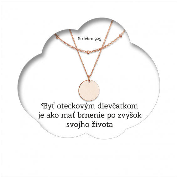 Obrázok pre Byť oteckovým dievčatkom je ako mať brnenie po zvyšok svojho života - OB05