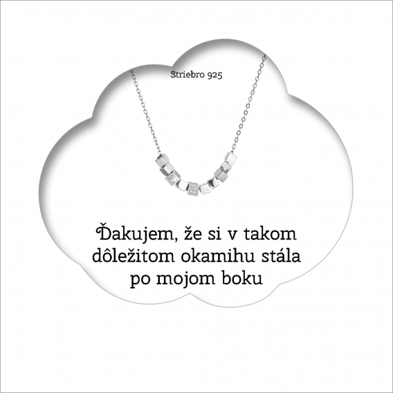 Obrázok pre Ďakujem, že si v takom dôležitom okamihu stála po mojom boku - OB23