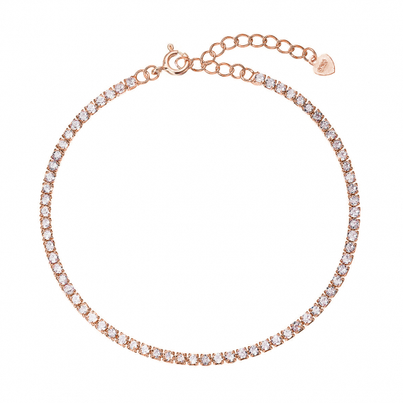 Obrázok pre Jemný pozlátený tenisový náramok 13095.1 Rose Gold