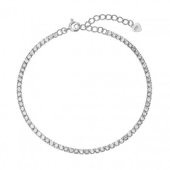Obrázok pre Jemný strieborný tenisový náramok 13095.1