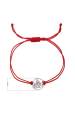 Obrázok pre Kabbalah náramok hory 13078.3 červený