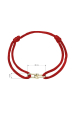 Obrázok pre Kabbalah náramok s pozlátenou ozdobou 13094.3 red
