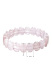 Obrázok pre Náramok s minerálnymi kameňmi ruženín 43057.3