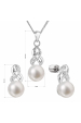 Obrázok pre Perlová súprava z riečnych perál biela 29044.1