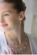 Obrázok pre Perlový náhrdelník z pravých riečnych perál biely 22013.1