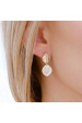 Obrázok pre Pozlátené náušnice dvojitej kvapky 11788.1