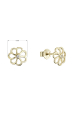 Obrázok pre Pozlátené náušnice kvietky 11755.1