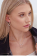 Obrázok pre Strieborné dlhé náušnice kvapky 11786.1