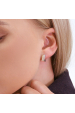 Obrázok pre Strieborné dvojfarebné náušnice 11781.1